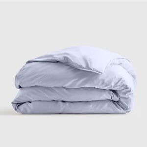 QUINCE Bamboo Duvet Cover Twin Sky Blue 4910